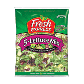 Fresh Express 5-Lettuce Mix Colorful Mix Of European Lettuces Full-Size Picture